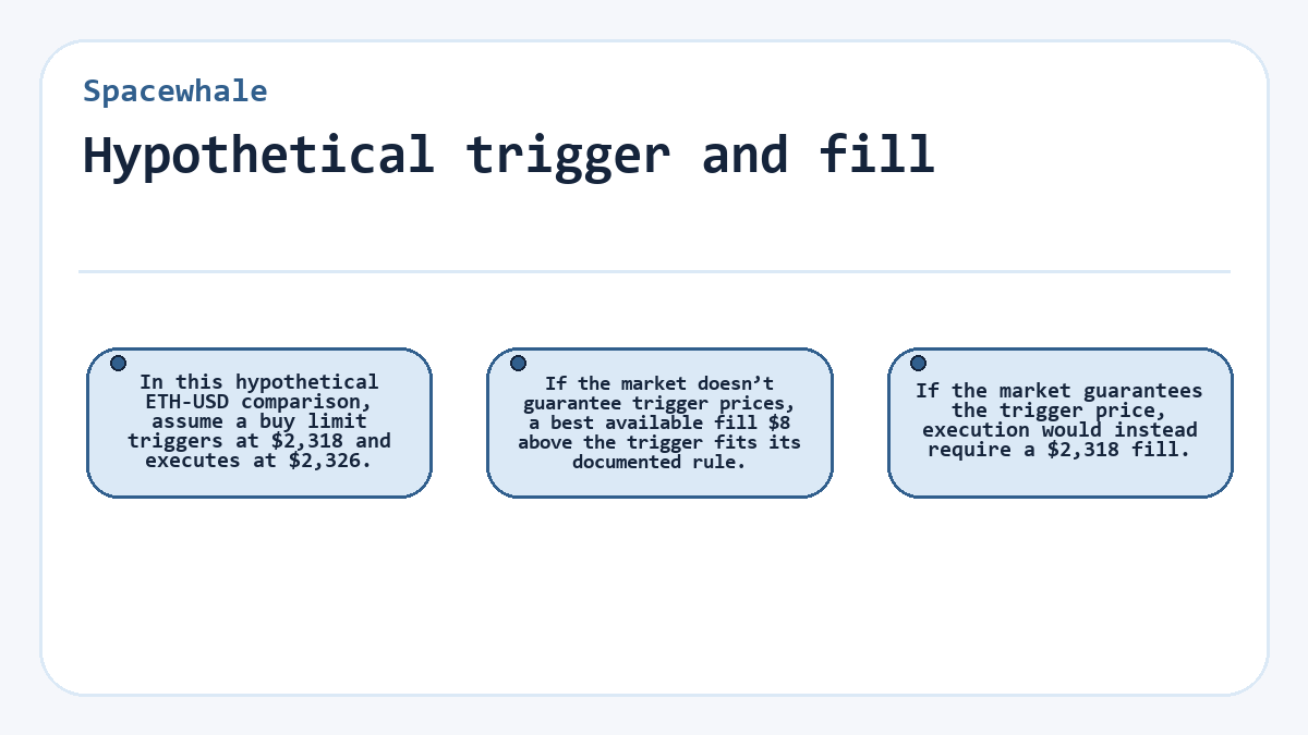 Graphic: Spacewhale - Hypothetical trigger and fill